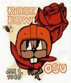 1965 Rose Bowl Beaver sticker