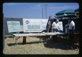 Portland General Electric irrigation information table at Irrigation Fair, Jackson Farm, Corvallis, Oregon, 1966