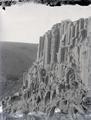 Columnar basalt formation (Columbia River basalt)