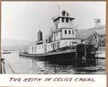 Tug ""Keith"" in Celilo Canal