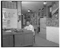 ROTC storeroom and attendant, 1951