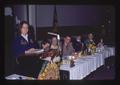 State Secretary A. James at Future Farmers of America Vocational Agriculture Banquet, Oregon, 1975