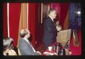 Mayor Charles Vars speaking at Triad Club meeting, Oregon State University, Corvallis, Oregon, November 1990