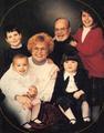 Frank and Barbara Roberts and grandchildren