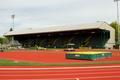 Hayward Field east grandstand, 2018