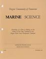Oregon Community of Tomorrow: Marine Science, November 1970