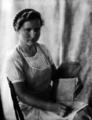 Weaving Room, Berea College; student