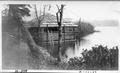 Bathhouse under flood conditions