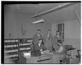 State high school principals interviewing graduates of their schools, February 1953