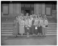 Oregon Home Economics Extension Council district groups, February 1954