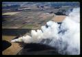 Aerial view of burning experiment by Dr. David Chilcote, Oregon State University, Corvallis, Oregon, April 7, 1969