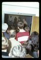 Overflow crowd watching Senator Bob Packwood speak to students, Oregon State University, Corvallis, Oregon, March 3, 1971