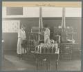 Women canning beans