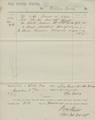 Abstract of disbursements for current expenses: Benjamin Wright, 1855: 4th quarter [15]