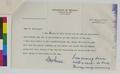 Correspondence with museum staff and Burt Brown Barker, Mr. Wallace S. Baldinger, and others [08]