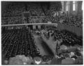 Commencement in Gill Coliseum, June 4, 1950