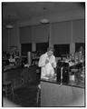 Clara Storvick, Professor of Foods and Nutrition Research, in the laboratory, 1953