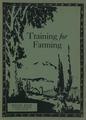 Training for Farming, September 1929