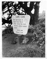 Cape Cove trail sign