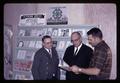 Paul White, Martin Buchanan and colleague in Umatilla County Extension office, Milton-Freewater, Oregon circa 1965