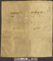 Leaf from a manuscript Pentateuch containing blessings for the reading of the Megillah of Esther [002]