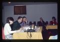 Sheila Jones, Wilson Foote, Wilbur Cooney and others at meeting of Agriculture Research and Advice Council, Corvallis, Oregon, February 1974