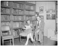 English Department, Faith G. Norris and Bernard Malamud, April 1955
