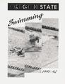 1991-1992 Oregon State University Women's Swimming Media Guide