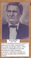 N.H. Gates - 1857-1858 Col. Nathanial Holley Gate's service to the community spanned four decades. Two terms as President of the ""Board of the Common Council"" and five terms as Mayor. (Same job, different title.)