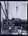 Boiler Loaded by Oregon Stevedoring Co., Overseas Shipping Co., Portland, OR.