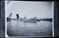 USS Indianapolis' passing through Burnside or Morrison Bridge.'