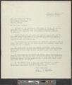 Letter to Gertrude Bass Warner from Flora W. Butler