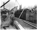 Loading Spruce lumber in Toledo