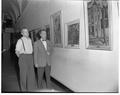 IBM art exhibit, July 13, 1950