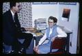 Dr. Leon Terriere and Doris Terriere in Entomology office, 1965