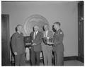 Army summer camp awards presentation, September 1961