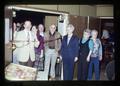 Ribbon cutting at Mid Valley Coin Club coin show, Corvallis, Oregon, 1981