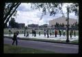 Volleyball court dedicated to Nancy Diane Wyckoff, Oregon State University, Corvallis, Oregon, September 1972