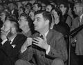 Mark Hatfield in a basketball crowd