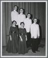 Soloists with the Choralaires, 1958