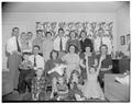 Journalism Christmas party, December 1955