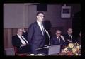 Leon Hubbard speaking at farewell party for Richard Bullock, North Willamette Experiment Station, Woodburn, Oregon, November 19, 1969