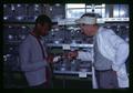 John Kaufmes with African student in Small Animal Lab, Oregon State University, Corvallis, Oregon, 1962