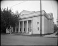 Second Church of Christ Scientist, Holladay St. and Grand, Portland. Tree and power-pole in foreground.