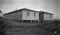 Barracks at the Naval base on Whiddy Island, Ireland