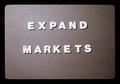 Expand Markets presentation slide, 1979