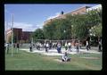 Volleyball court dedicated to Nancy Diane Wyckoff, Oregon State University, Corvallis, Oregon, September 1972