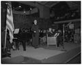 View of the commencement stage, June 1949 (?)