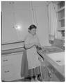 Cooking in the Kent House, May 1958