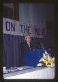 Bill Langan speaking at Agriculture Banquet, 1966